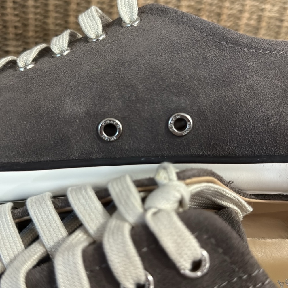 Coach Men's Alex Suede Sneakers - Picture 7 of 7